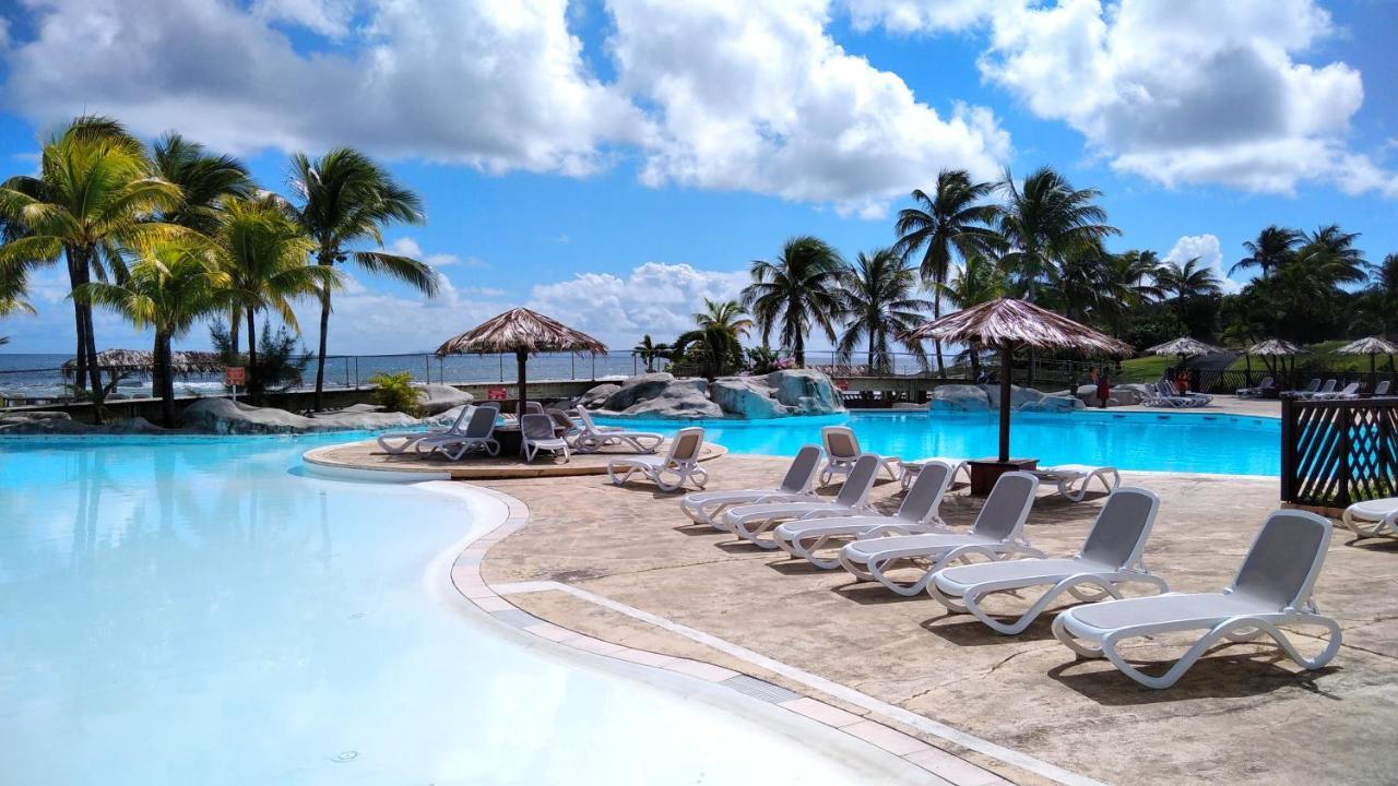 Studio Avec Grande Piscine, Plage Vanille Caraibes 생프랑수아 외부 사진