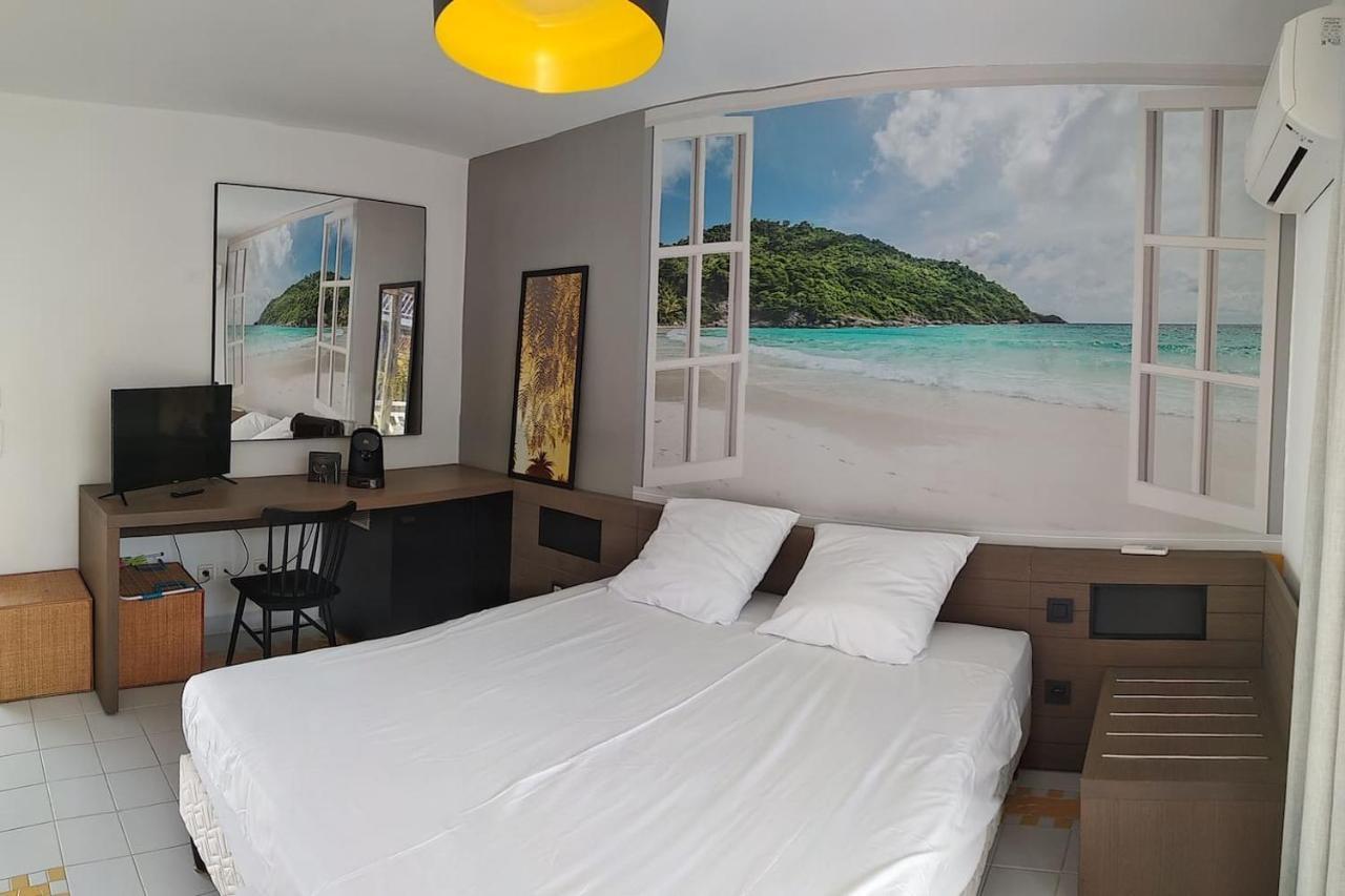 Studio Avec Grande Piscine, Plage Vanille Caraibes 생프랑수아 외부 사진