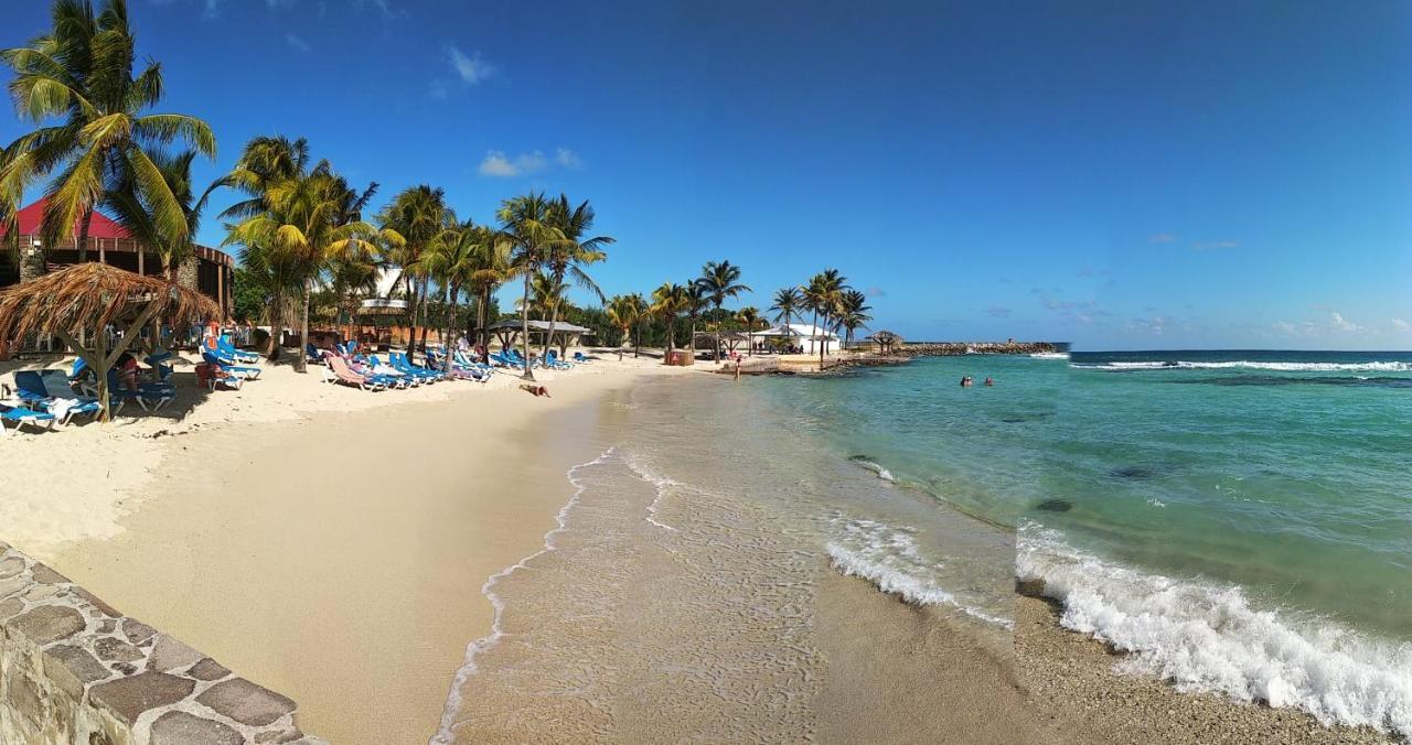 Studio Avec Grande Piscine, Plage Vanille Caraibes 생프랑수아 외부 사진